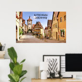 ROTHENBURG, DUITSLAND POSTER (Thuiskantoor)