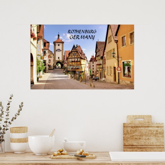 ROTHENBURG, DUITSLAND POSTER (Keuken)