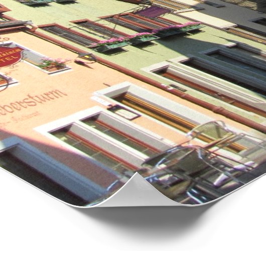 Rothenburg, Duitsland Poster (Hoek)