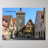 Rothenburg, Duitsland Poster (Voorkant)