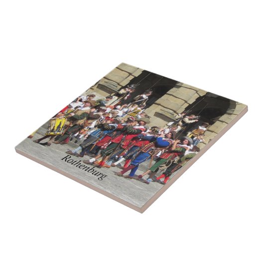 Rothenburg, Duitsland Tegeltje (Zijkant)