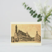 Rothenburg Germany  stijl Briefkaart (Staand voorkant)