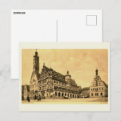 Rothenburg Germany  stijl Briefkaart (Voorkant / Achterkant)