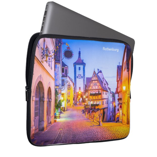 Rothenburg Laptop Sleeve (Voorkant Rechts)