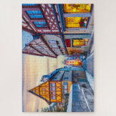 Rothenburg ob de Tauber Kerstmis Legpuzzel (Verticaal)