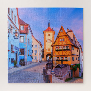 Rothenburg ob der Tauber, Beieren, Duitsland. Legpuzzel