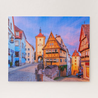 Rothenburg ob der Tauber, Beieren, Duitsland. Legpuzzel