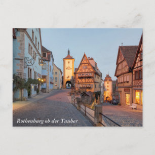 Rothenburg ob der Tauber Briefkaart