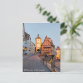 Rothenburg ob der Tauber Briefkaart (Staand voorkant)