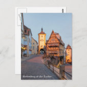 Rothenburg ob der Tauber Briefkaart (Voorkant / Achterkant)