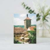 Rothenburg ob der Tauber, Duitsland Briefkaart (Staand voorkant)