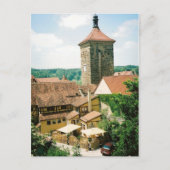 Rothenburg ob der Tauber, Duitsland Briefkaart (Voorkant)