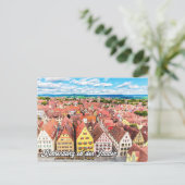 Rothenburg ob der Tauber, Duitsland Briefkaart (Staand voorkant)
