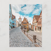 Rothenburg ob der Tauber, Duitsland Briefkaart (Voorkant)