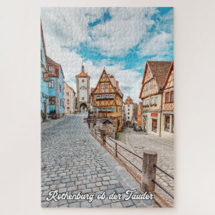 Rothenburg ob der Tauber, Duitsland Legpuzzel