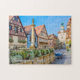 Rothenburg ob der Tauber, Duitsland Legpuzzel