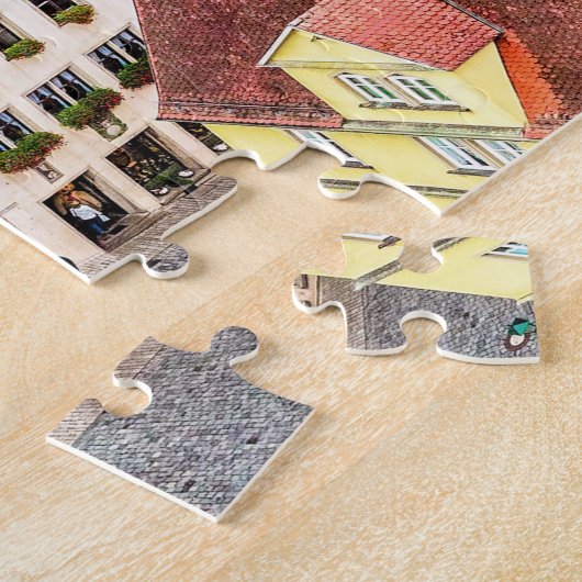 Rothenburg ob der Tauber, Duitsland Legpuzzel (Zijkant)