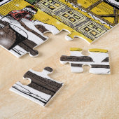 Rothenburg ob der Tauber Germany met Kerstmis Legpuzzel (Zijkant)