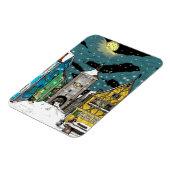 Rothenburg ob der Tauber Germany met Kerstmis Magneet (Linkerzijde)