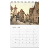 Rothenburg ob der Tauber Historisch Kalender (Jan 2026)