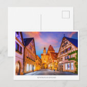 Rothenburg ob der Tauber, Holiday Briefkaart (Voorkant / Achterkant)