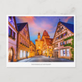 Rothenburg ob der Tauber, Holiday Briefkaart (Voorkant)