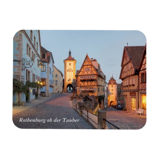Rothenburg ob der Tauber Magneet (Horizontaal)