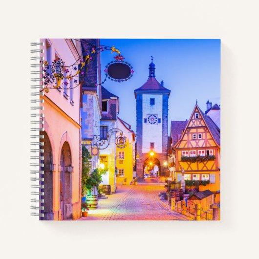 Rothenburg ob der Tauber Notitieboek (Voorkant)