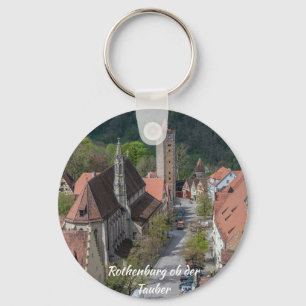 Rothenburg ob der Tauber oude binnenstad vanuit de Sleutelhanger