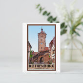 Rothenburg od Tauber - Klingentor Briefkaart (Staand voorkant)
