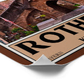 Rothenburg od Tauber - Klingentor Poster (Hoek)