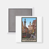 Rothenburg od Tauber - Markusturm Magneet (Voorkant / Achterkant)