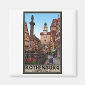 Rothenburg od Tauber - Markusturm Magneet (Voorkant)