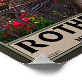 Rothenburg od Tauber - Markusturm Poster (Hoek)