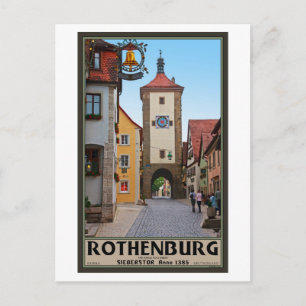 Rothenburg od Tauber - Sieberstor Briefkaart
