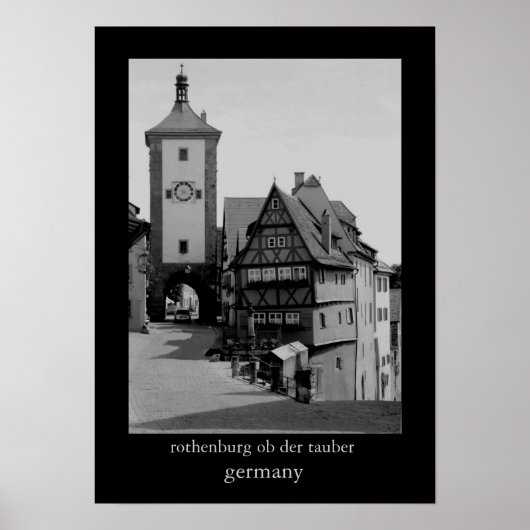 rothenburg poster (Voorkant)