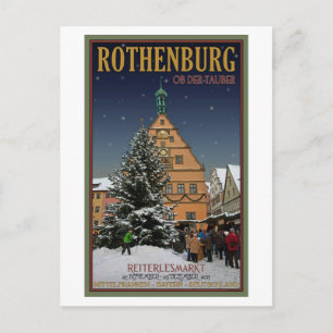 Rothenburg Reiterlesmarkt Briefkaart