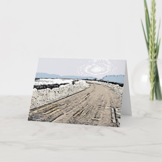 Rotherham Road, Harthill met Woodall. Kaart (Voorkant)