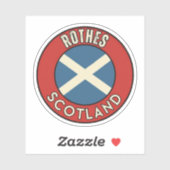 Rothes, Schotland Sticker (Vel)