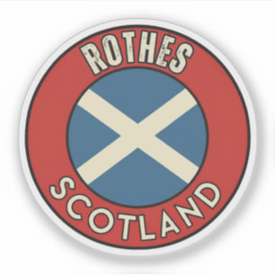 Rothes, Schotland Sticker