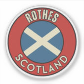 Rothes, Scotland Sticker (Voorkant)
