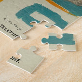 Rothko Geïnspireerd Abstract Legpuzzel (Zijkant)