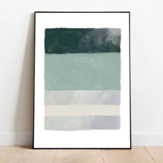 Rothko inspireerde moderne en kalmerende kunstwerk poster