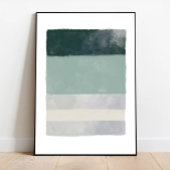 Rothko inspireerde moderne en kalmerende kunstwerk poster