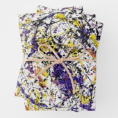 Rothko of Pollock v12 door Onbekend Inpakpapier Vel (In situ)