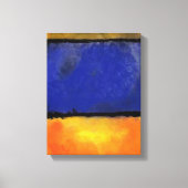 Rothko of Pollock v1 door Onbekend Canvas Afdruk (Voorkant)