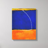Rothko of Pollock v2 door Onbekend Canvas Afdruk (Voorkant)