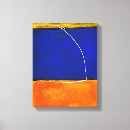 Rothko of Pollock v2 door Onbekend Canvas Afdruk (Voorkant)
