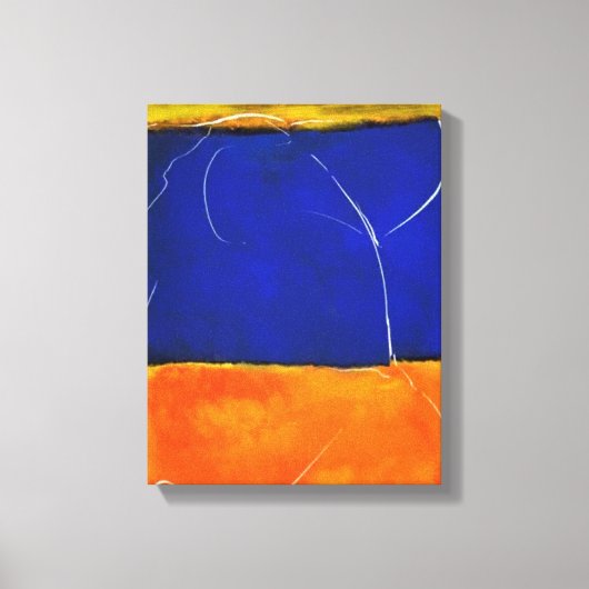 Rothko of Pollock v3 door Onbekend Canvas Afdruk (Voorkant)