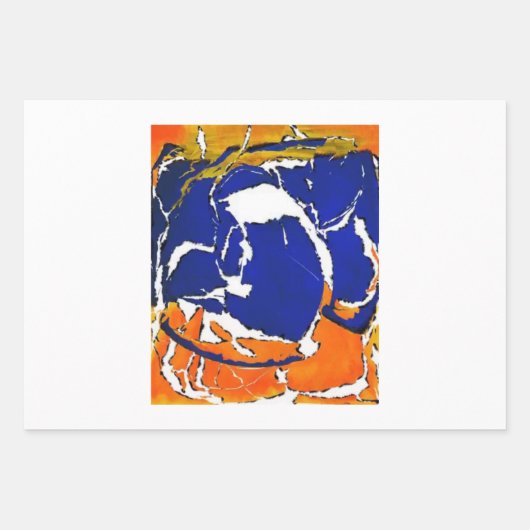 Rothko of Pollock v4 door Onbekend Inpakpapier Vel (Voorkant 2)